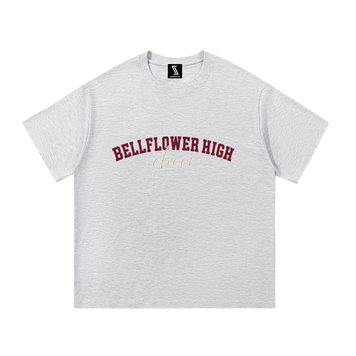 Cursive Bellflower Essential Cotton T-Shirt