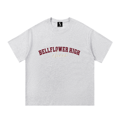 Cursive Bellflower Essential Cotton T-Shirt