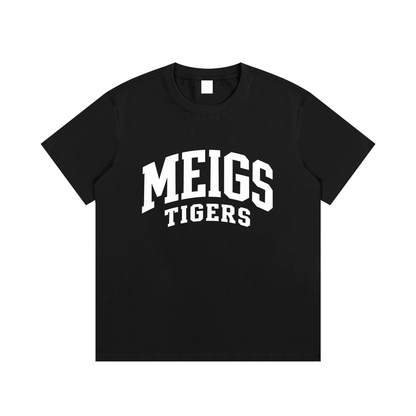 Basic 2 White Meigs County Essential Cotton T-Shirt