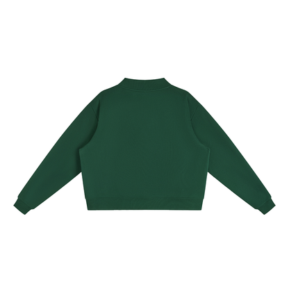 Fleece Mockneck Sweatshirt