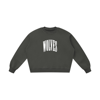 Washed Sweatshirt Set Top