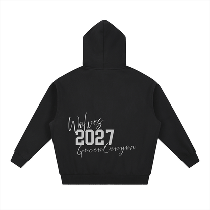 Essential Oversized Boxy Fit Fleece Hoodie
