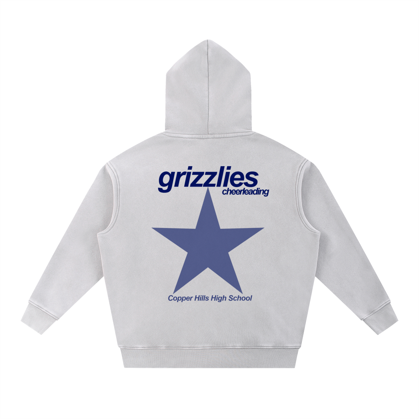 Snow Wash Fleece Oversize Hoodie