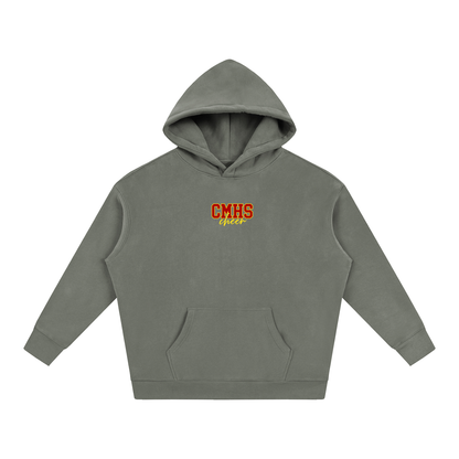 Cursive Front Cardinal Mooney Oversize Fleeced Hoodie