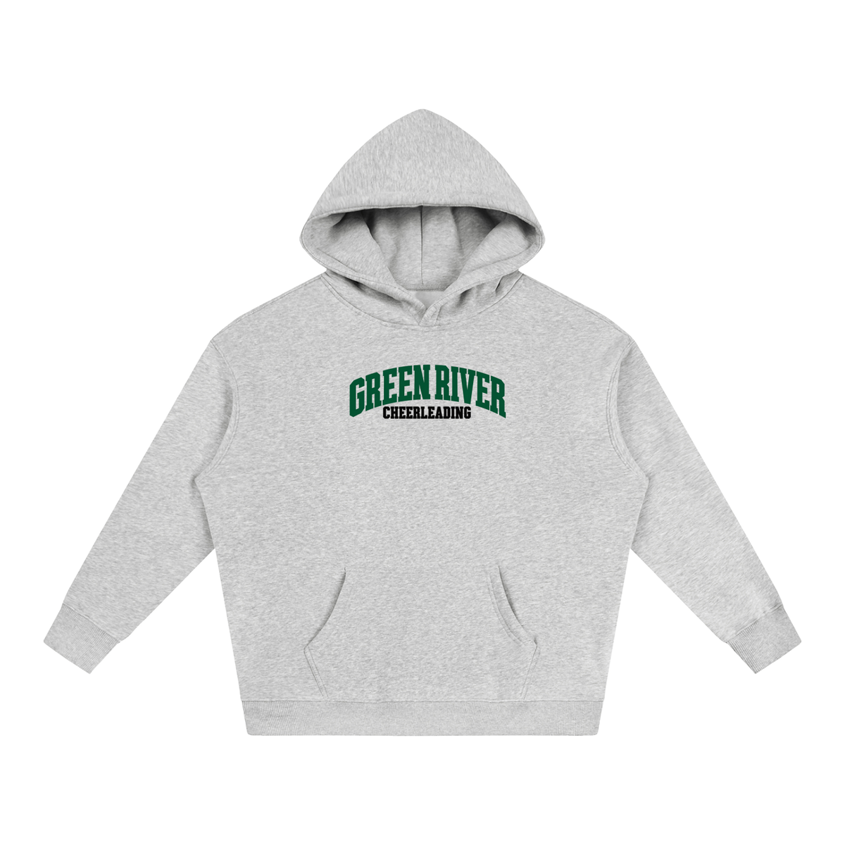 Basic 1 Green River Oversize Fleeced Hoodie