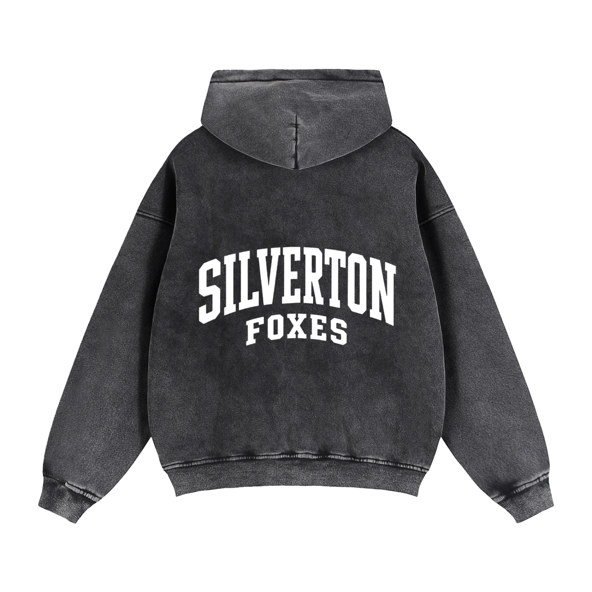 Zip-Through Boxy Fleece Hoodie