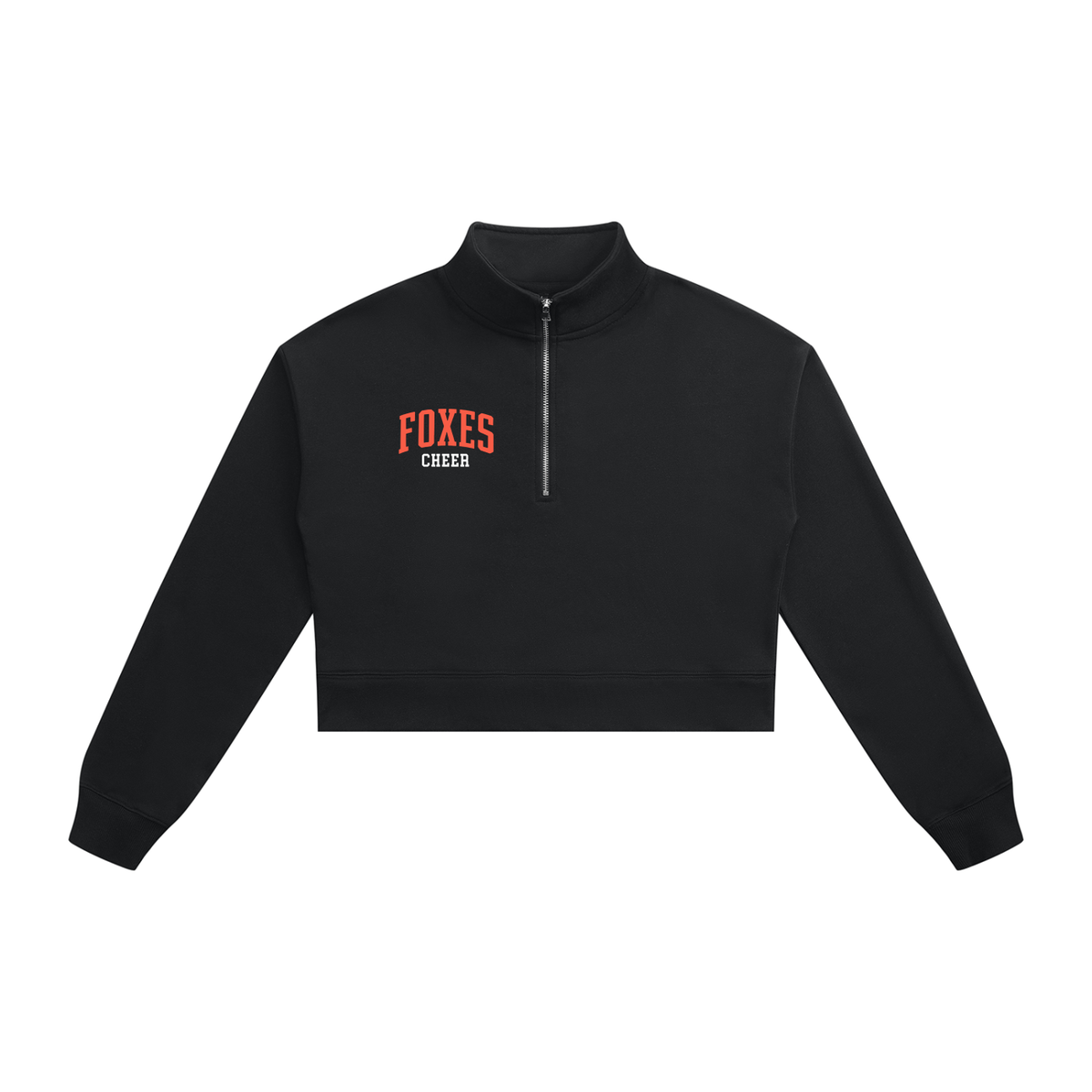 Women's Crop Quarter-Zip Sweatshirt