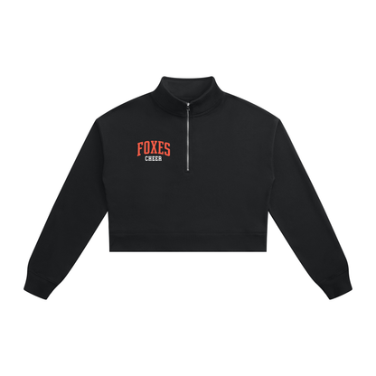 Women's Crop Quarter-Zip Sweatshirt