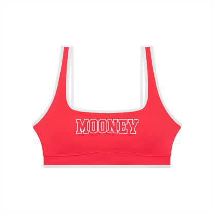 Basic 4 Cardinal Mooney Women's Color Block Yoga Sports Bra