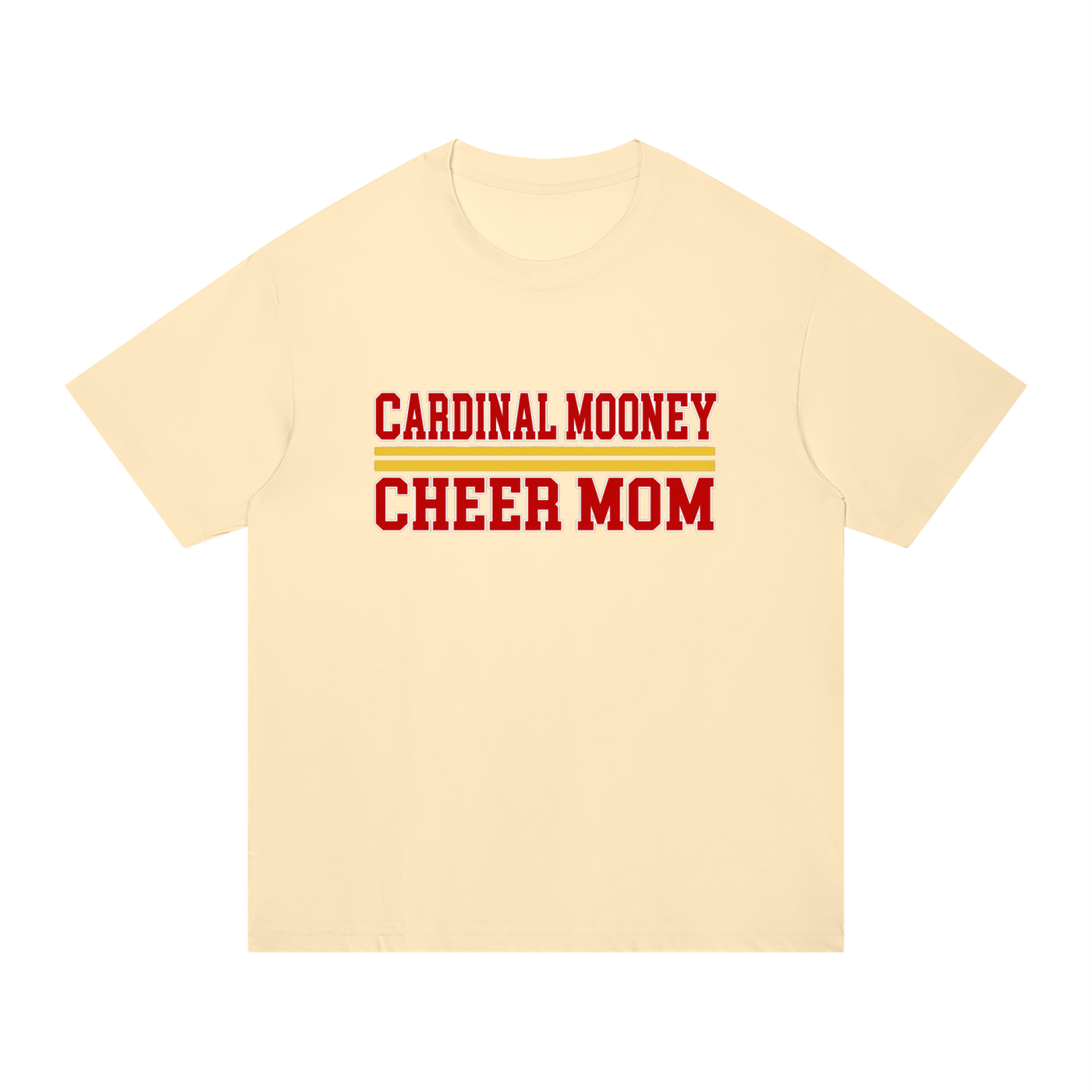 Mom Cardinal Mooney Unisex Regular Fit Cotton T-Shirt