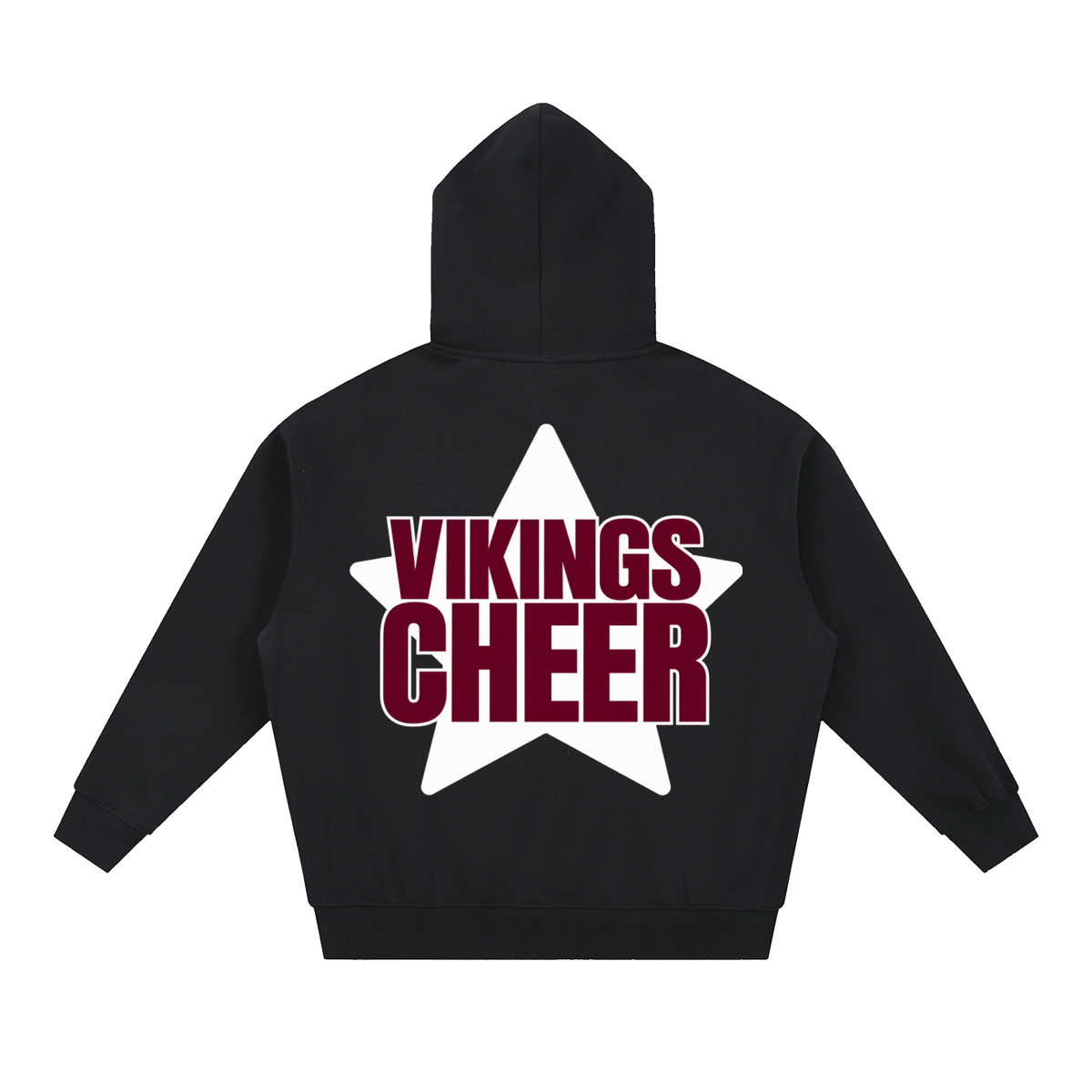 Star East Lyme Essential Oversized Fleece Boxy Hoodie