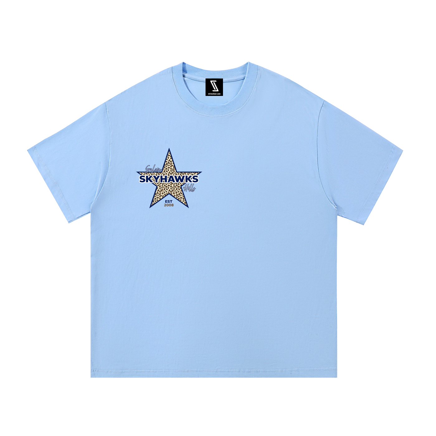 Leopard Star Cotton T-Shirt