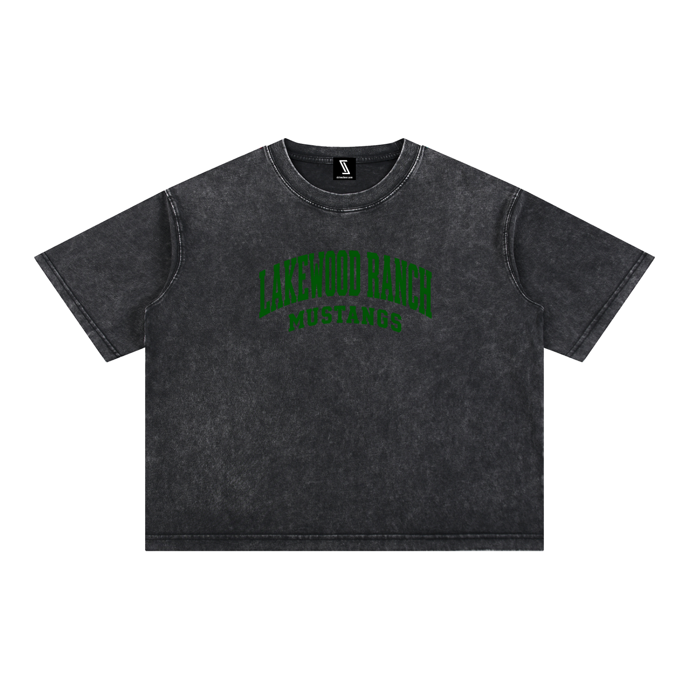 Basic 2 Lakewood Ranch Mineral Wash Boxy Cotton T-Shirt