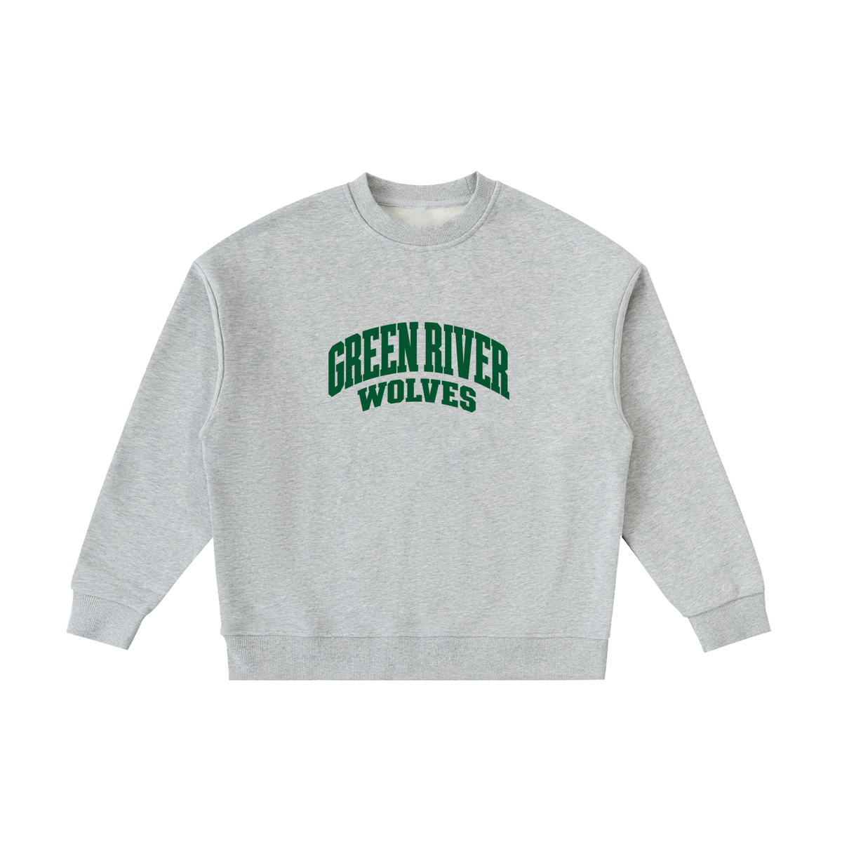 Basic 2 Green River Essential Fleece Kids' Crewneck Sweatshirt