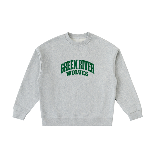 Basic 2 Green River Essential Fleece Kids' Crewneck Sweatshirt