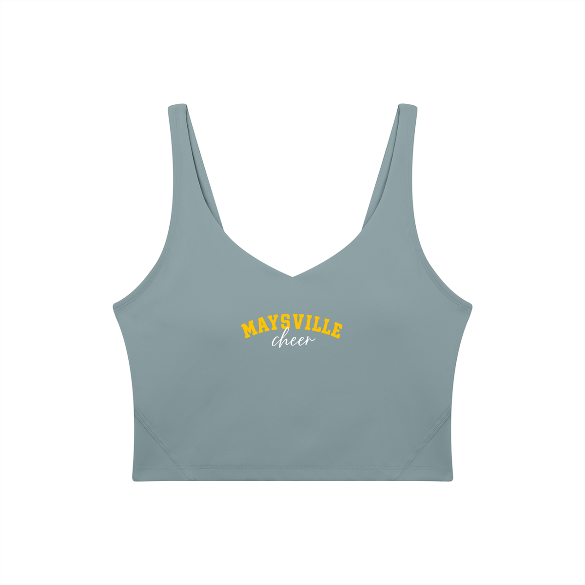 Cursive Maysville Women's V-Neck Yoga Sports Bra