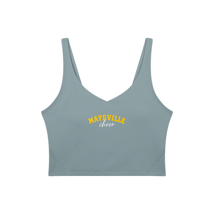 Cursive Maysville Women's V-Neck Yoga Sports Bra