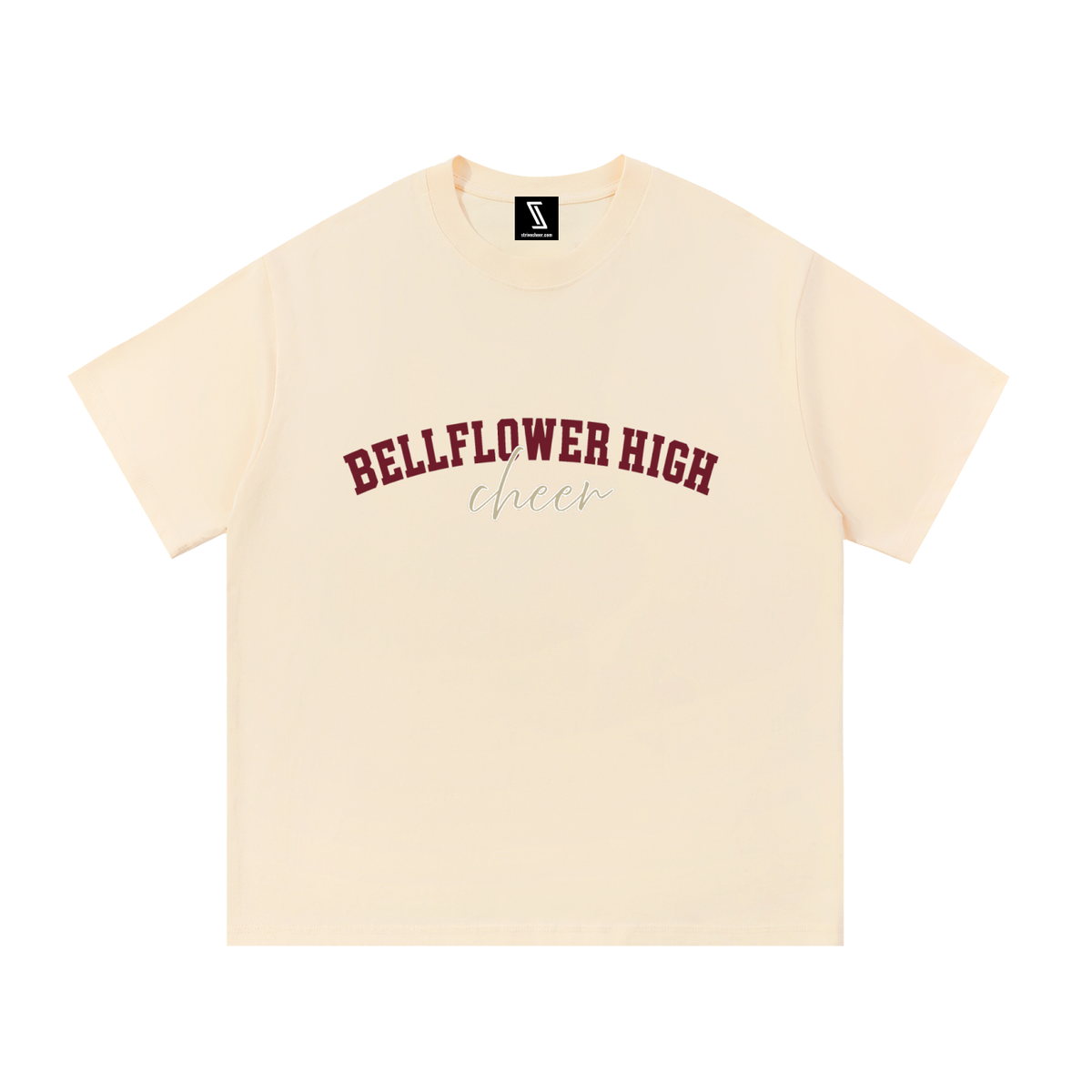 Cursive Bellflower Essential Cotton T-Shirt