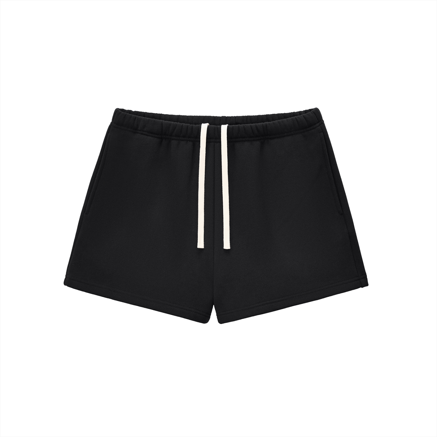 Essential Fleece Drawstring Shorts (Matches Mock Neck)