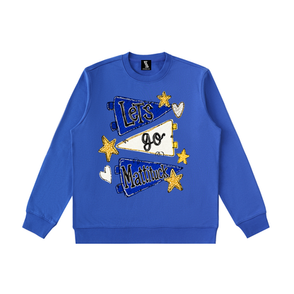 Lets Go Mattituck Essential Heavyweight Crewneck Sweatshirt