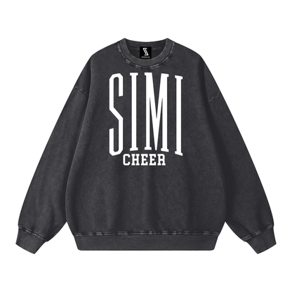 Basic 3 Simi Valley Snow Washed Oversized Sweatshirt