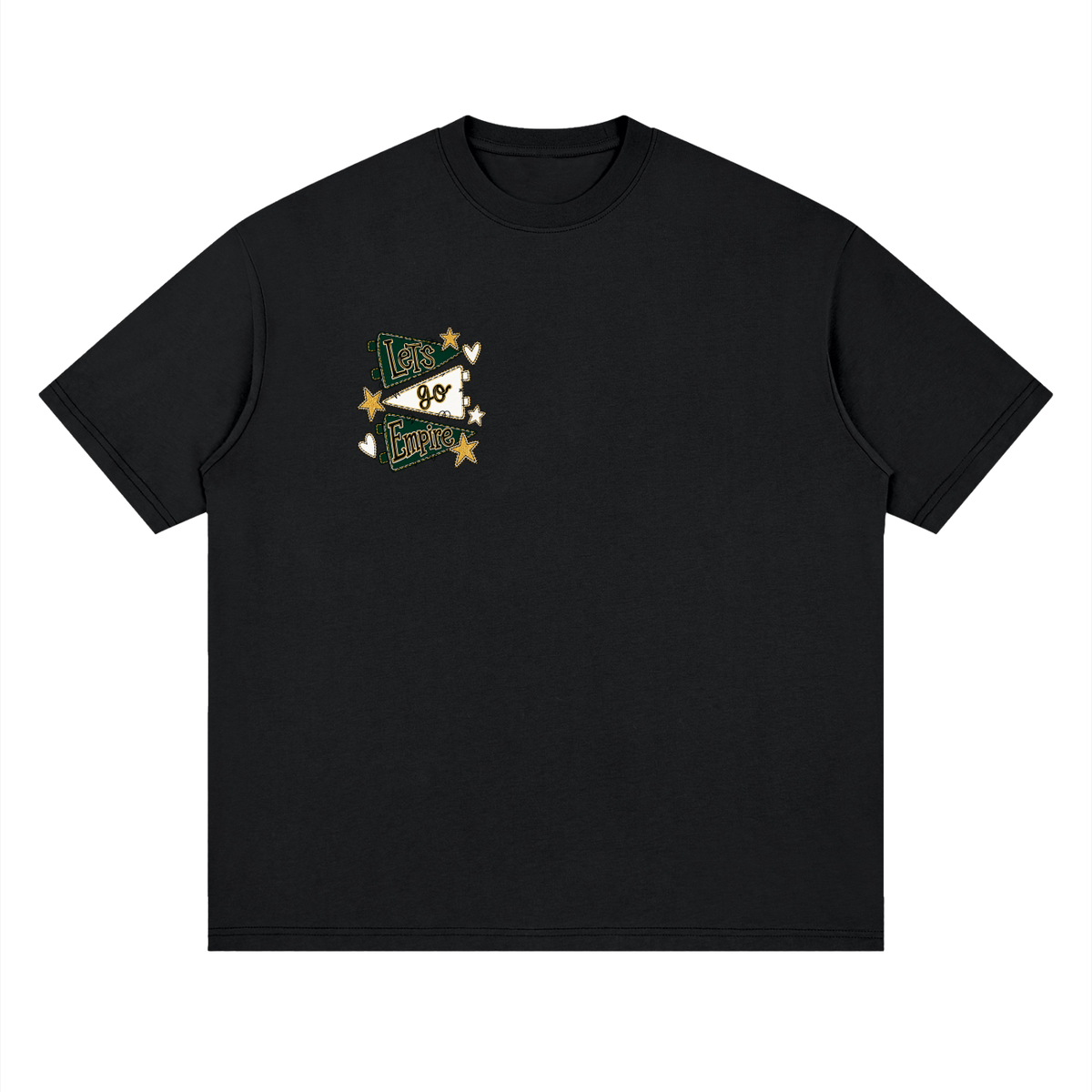 Lets Go Empire Oversized Drop Shoulder T-Shirt