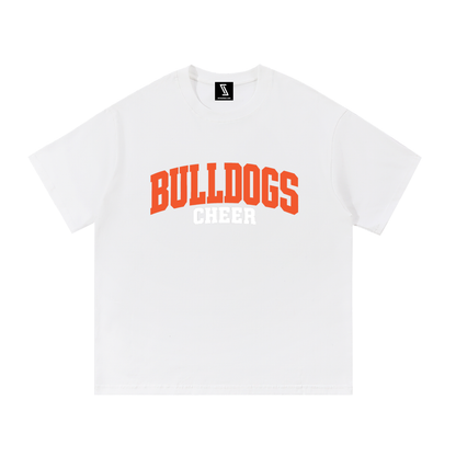 Basic 1 Green Bulldogs Essential Cotton T-Shirt