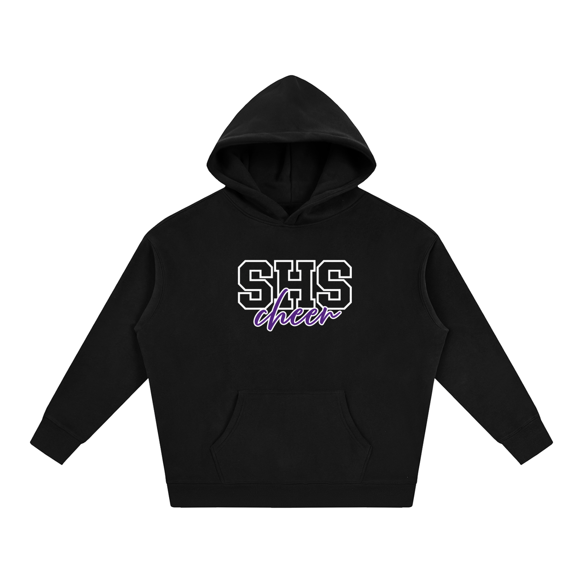 Cursive Front Sayville Oversize Fleeced Hoodie
