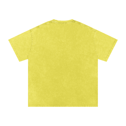 Vintage Empire Snow Washed Oversized Cotton T-Shirt