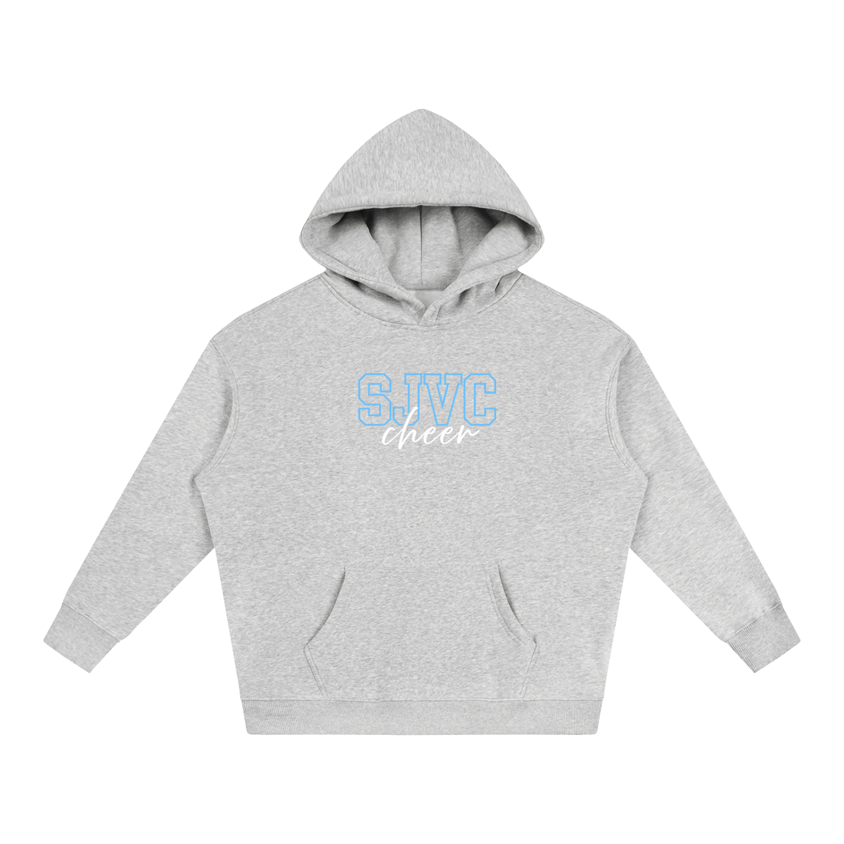 Cursive Front Saint James Oversize Fleeced Hoodie