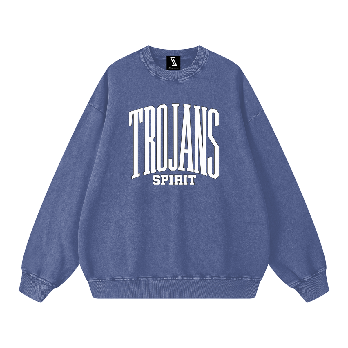 Snow Washed Oversized Sweatshirt