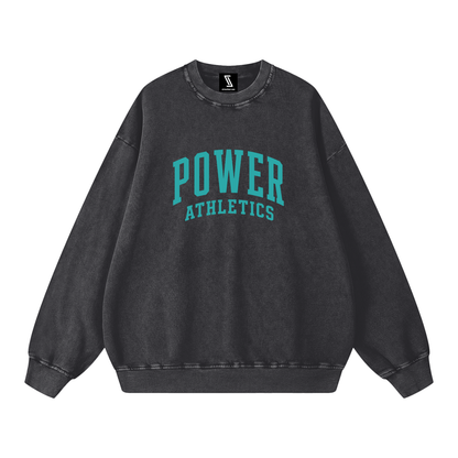 Snow Washed Oversized Sweatshirt
