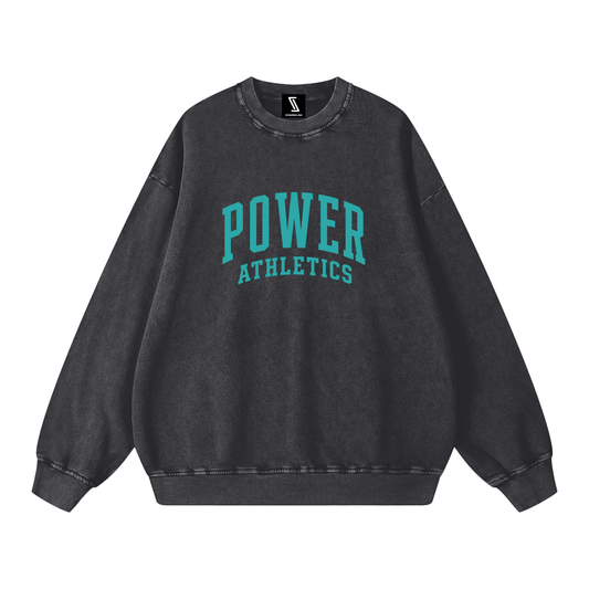 Snow Washed Oversized Sweatshirt