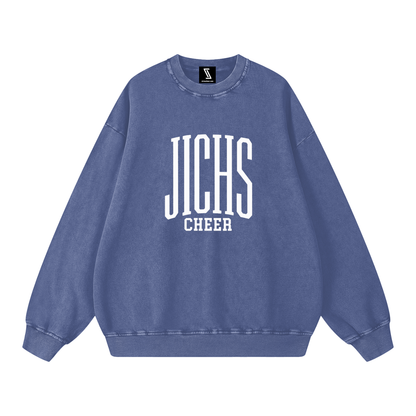 Basic 3 James Island Snow Washed Oversized Sweatshirt