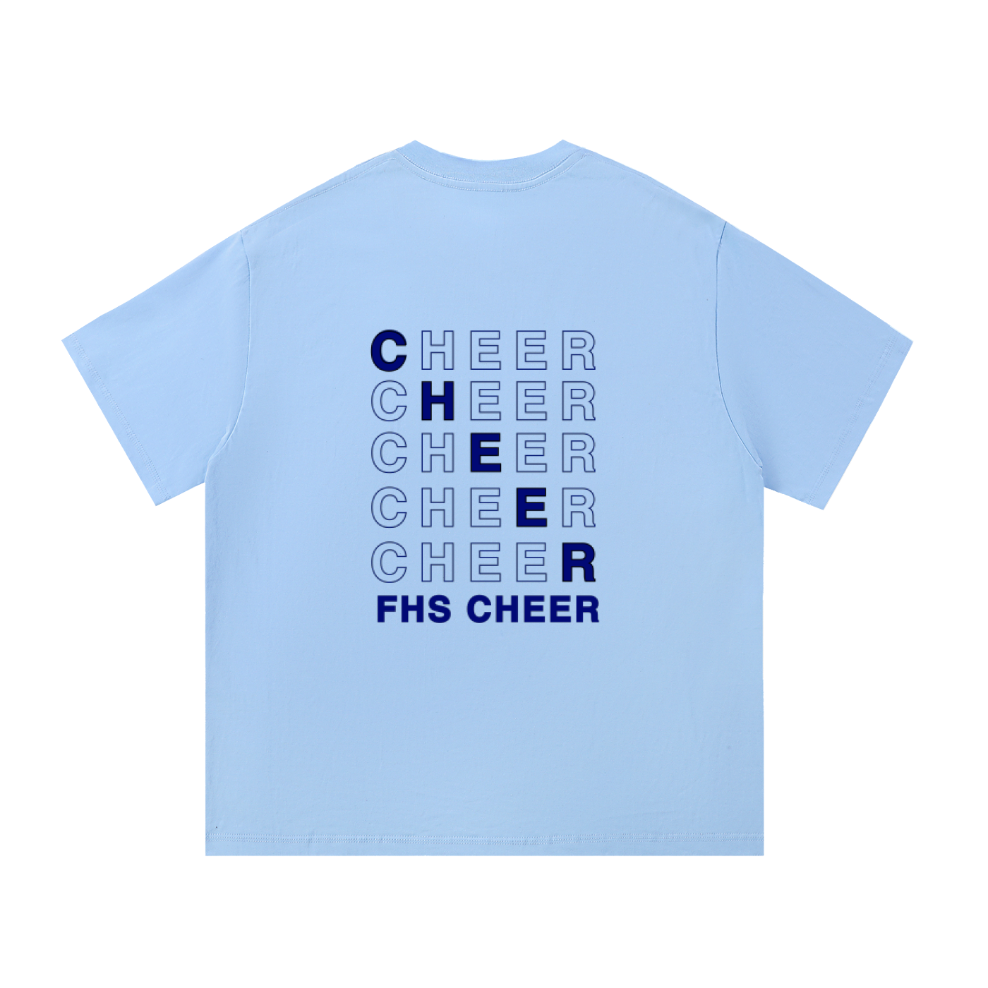 Block Cheer Tee