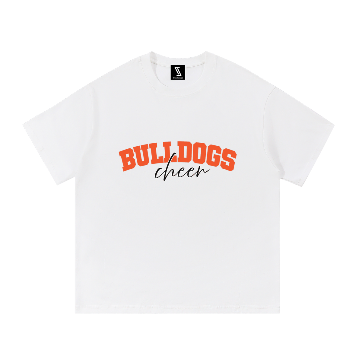 Cursive Green Bulldogs Essential Cotton T-Shirt
