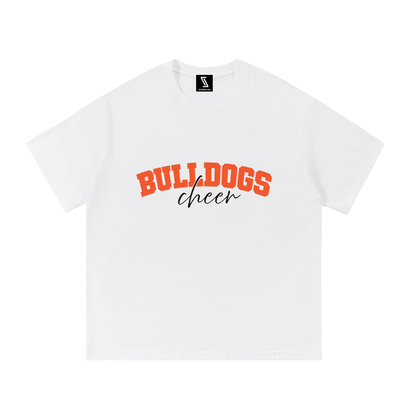 Cursive Green Bulldogs Essential Cotton T-Shirt