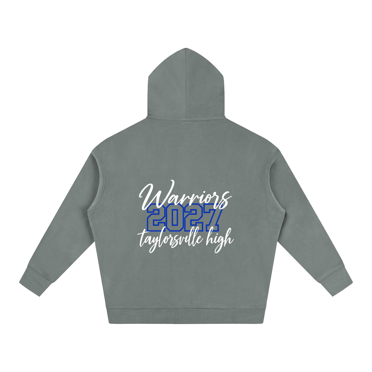 Cursive Front Taylorsville Oversize Fleeced Hoodie