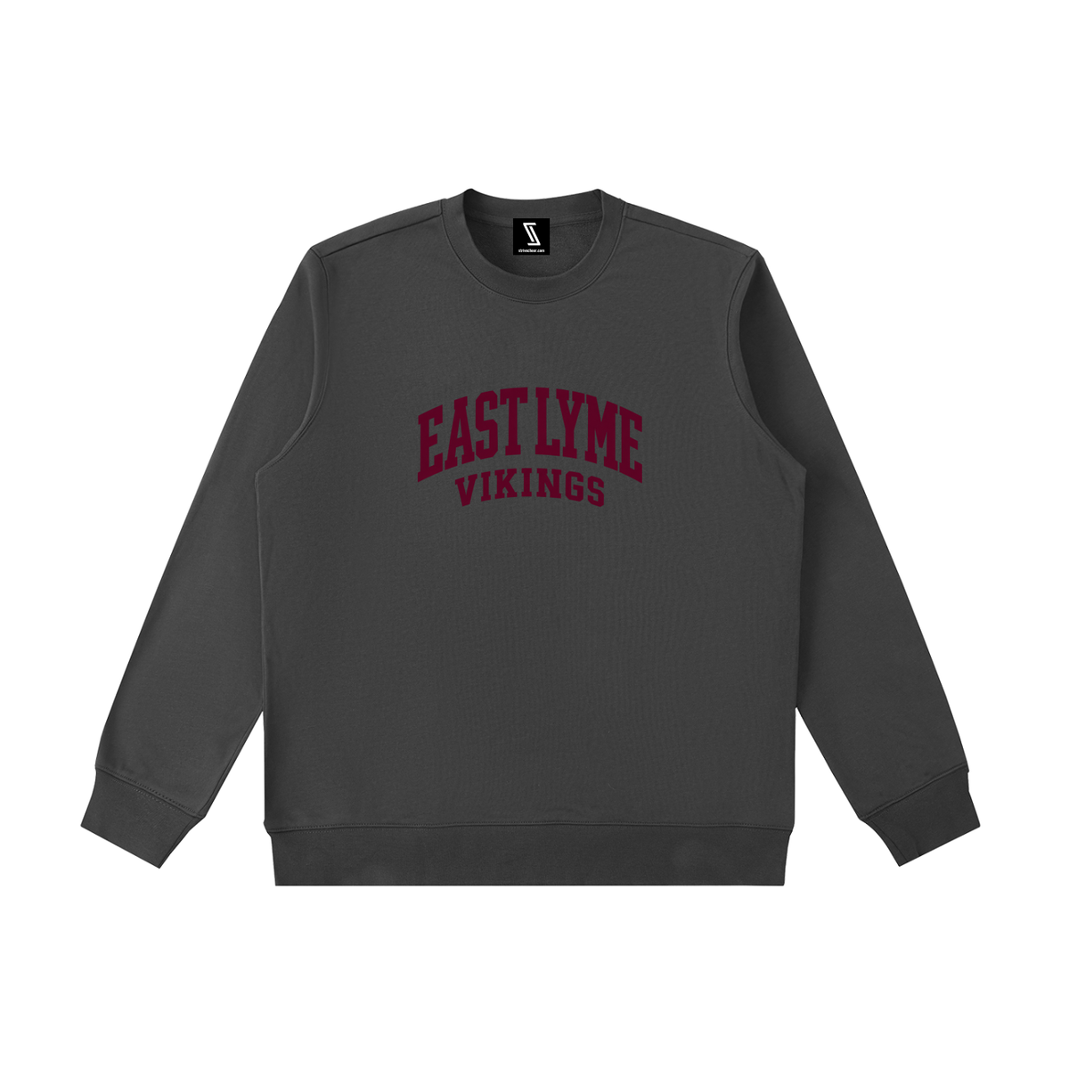 Basic 2 East Lyme Essential Heavyweight Crewneck Sweatshirt