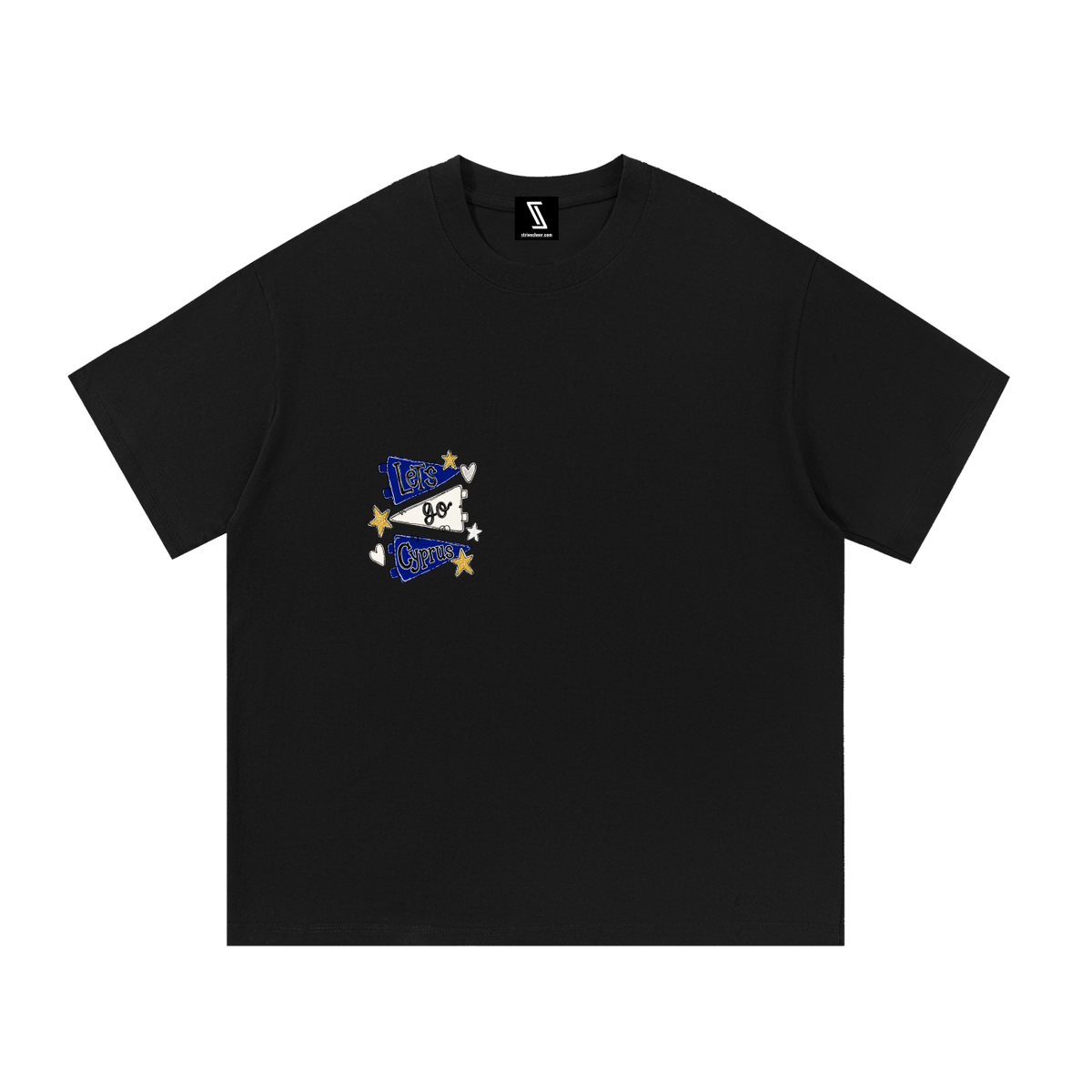 Lets Go Cyprus Essential Cotton T-Shirt