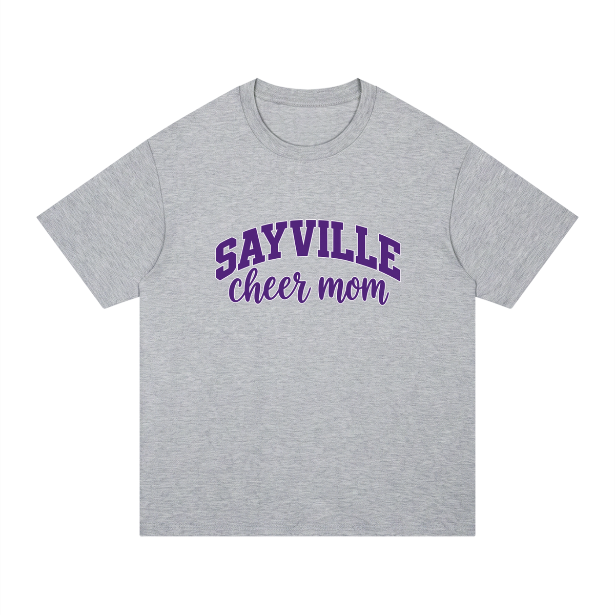 Cheer Mom Sayville Unisex Regular Fit Cotton T-Shirt