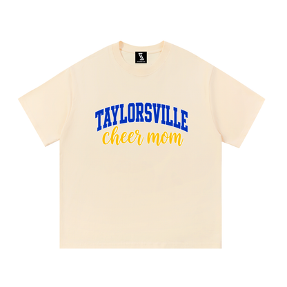 Cheer Mom Taylorsville Essential Cotton T-Shirt