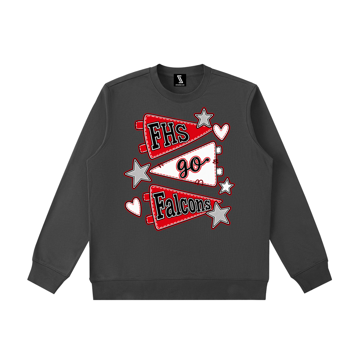 Lets Go Fitch Essential Heavyweight Crewneck Sweatshirt