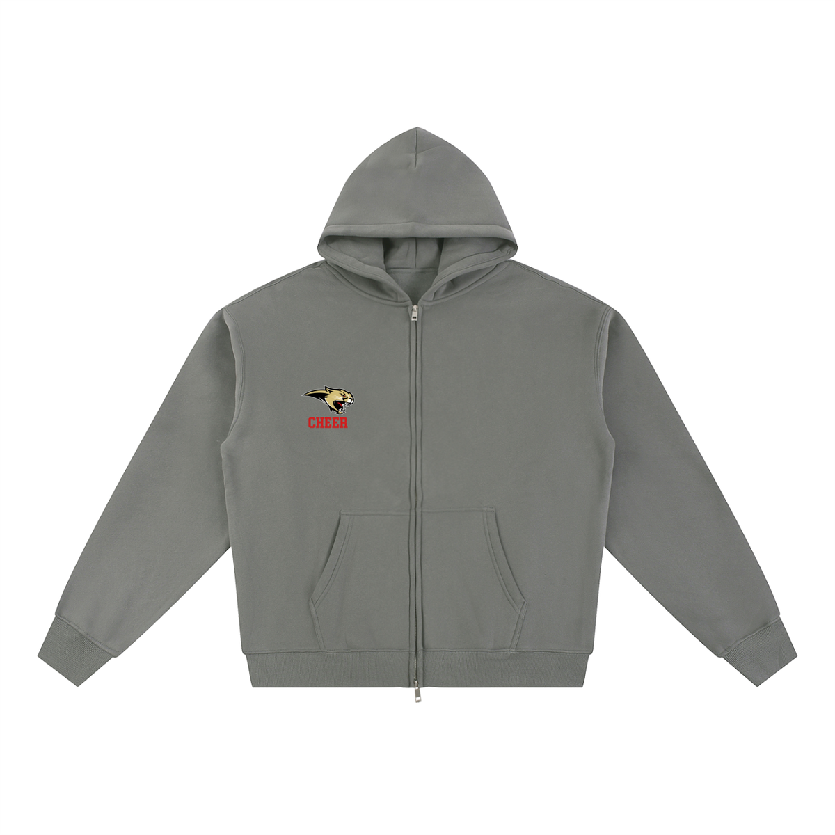 Year Cardinal Mooney Essential Fleece Zip-Through Hoodie
