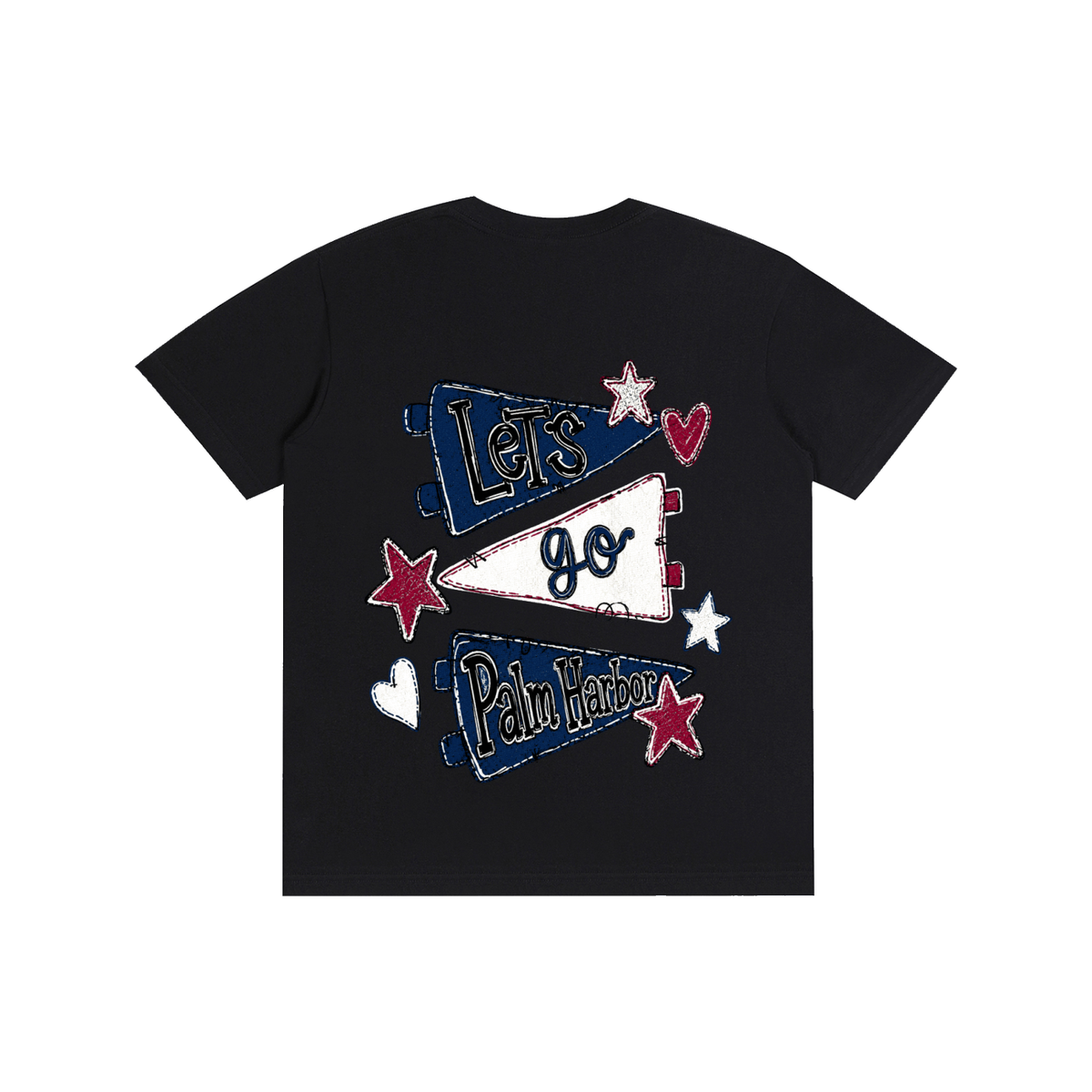 Lets Go Palm Harbor Pure Cotton Unisex T-Shirt