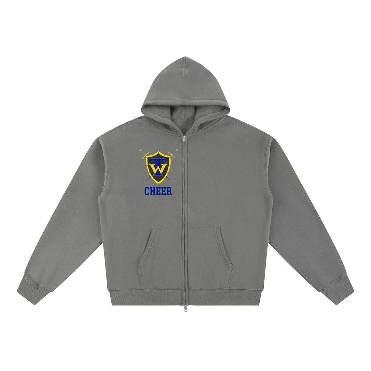 Year Taylorsville Essential Fleece Zip-Through Hoodie