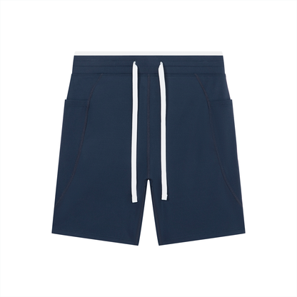 Women's High Rise Color Block Yoga Shorts
