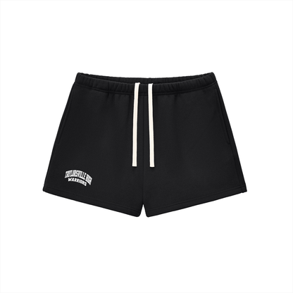 Basic 2 White Taylorsville Essential Fleece Drawstring Sweatshorts
