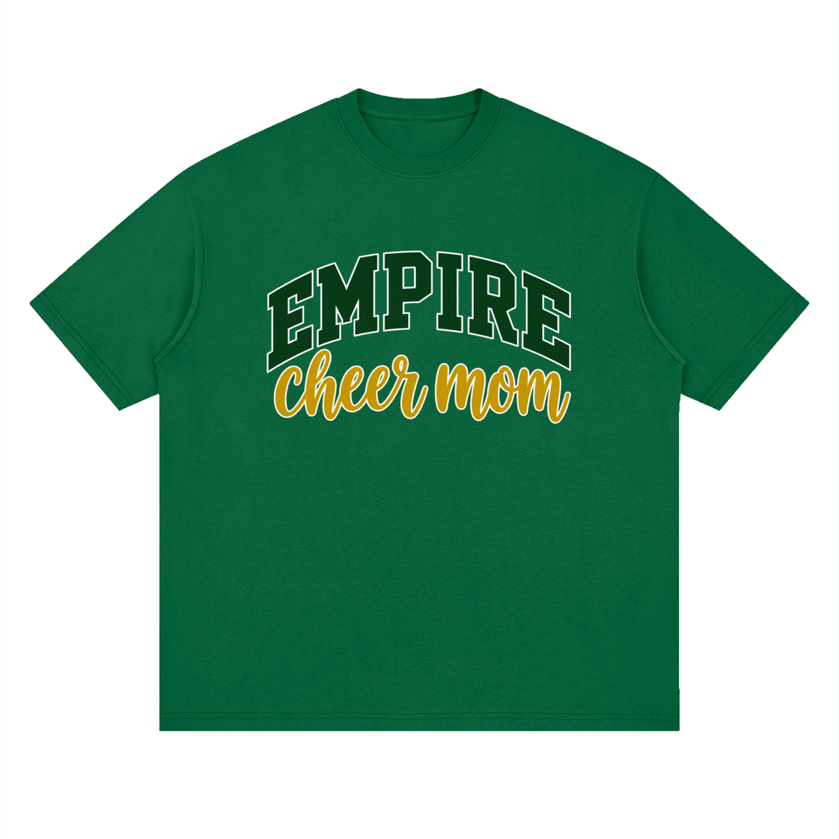 Cheer Mom Empire Oversized Drop Shoulder T-Shirt