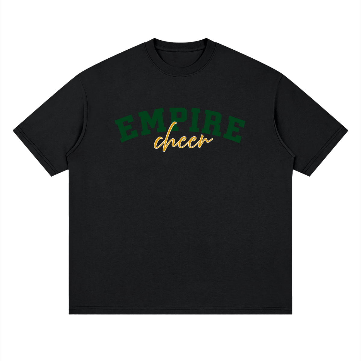Cursive Empire Oversized Drop Shoulder T-Shirt